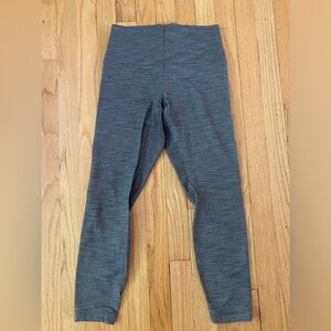 Lululemon Align Pant 25”, Mini Heathered Herringbone Black White/Black Size 8